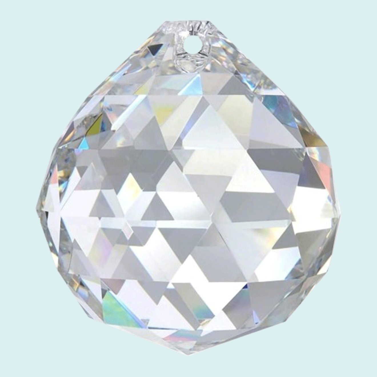 Clear Glass Crystal Ball