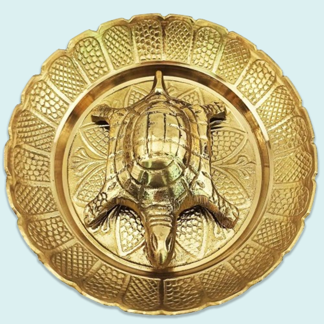 Brass Turtle Mini with Tray