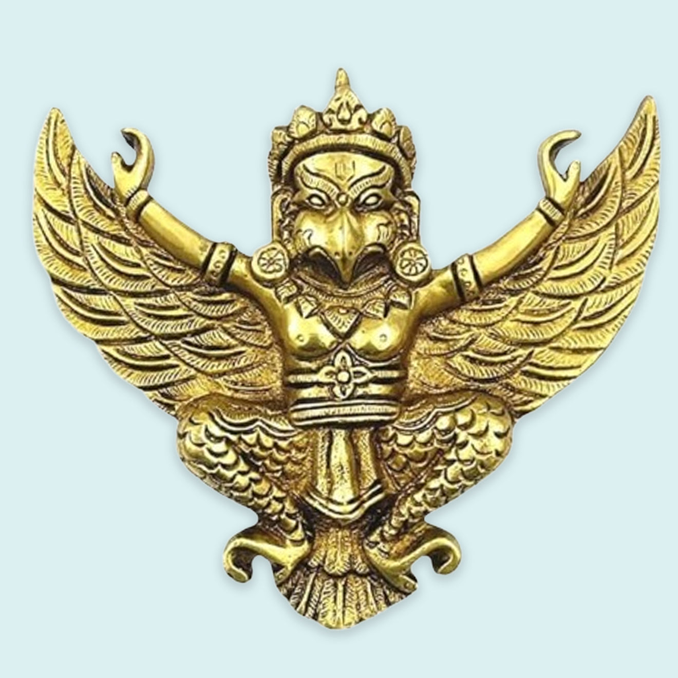 Brass Garuda Wall Piece