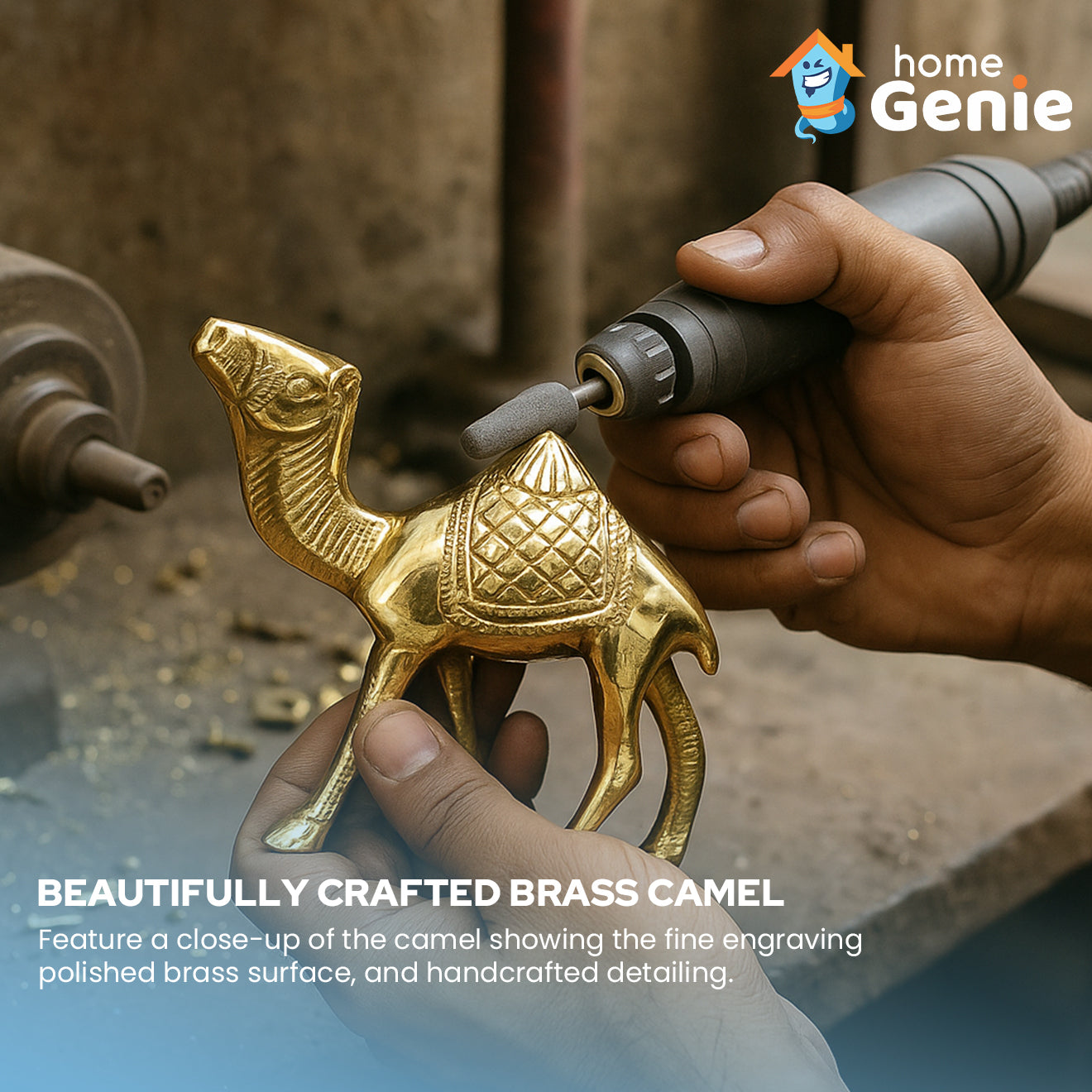 Brass Camel