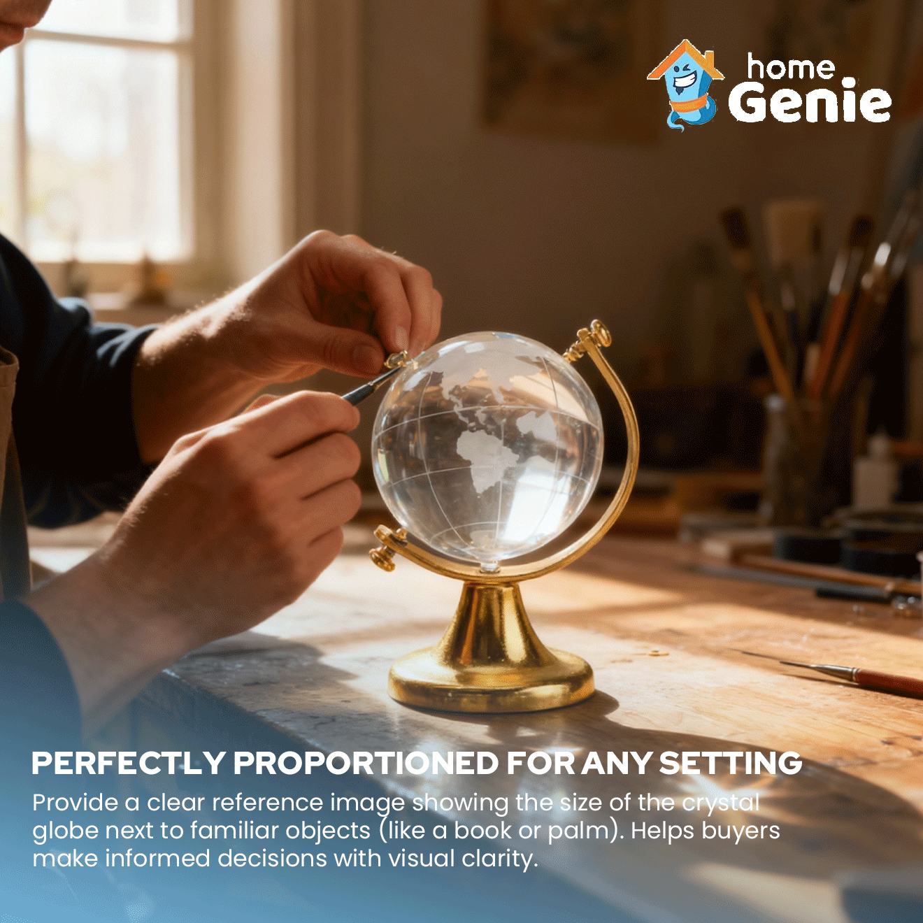 Crystal Globe Sphere