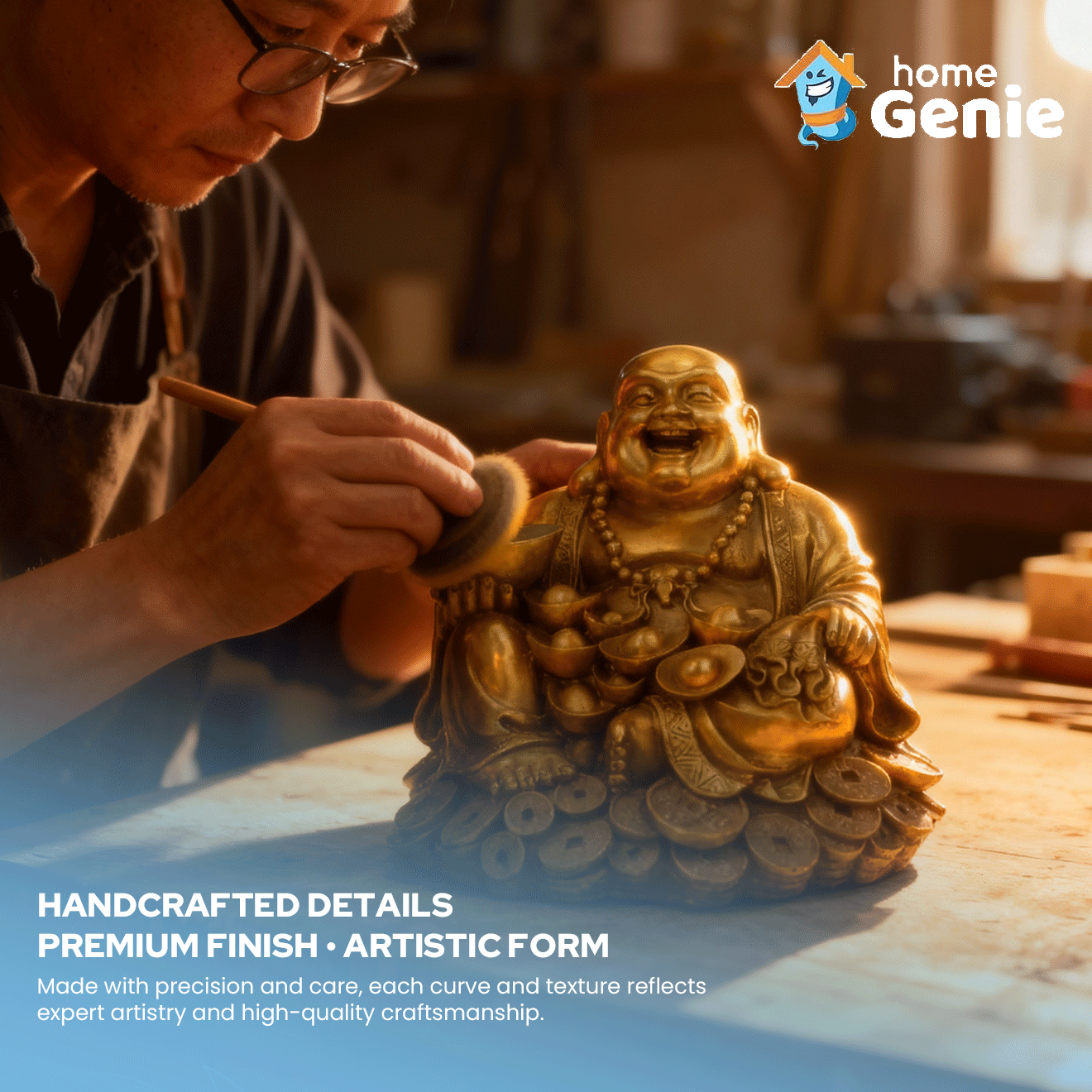 Laughing Buddha Idol