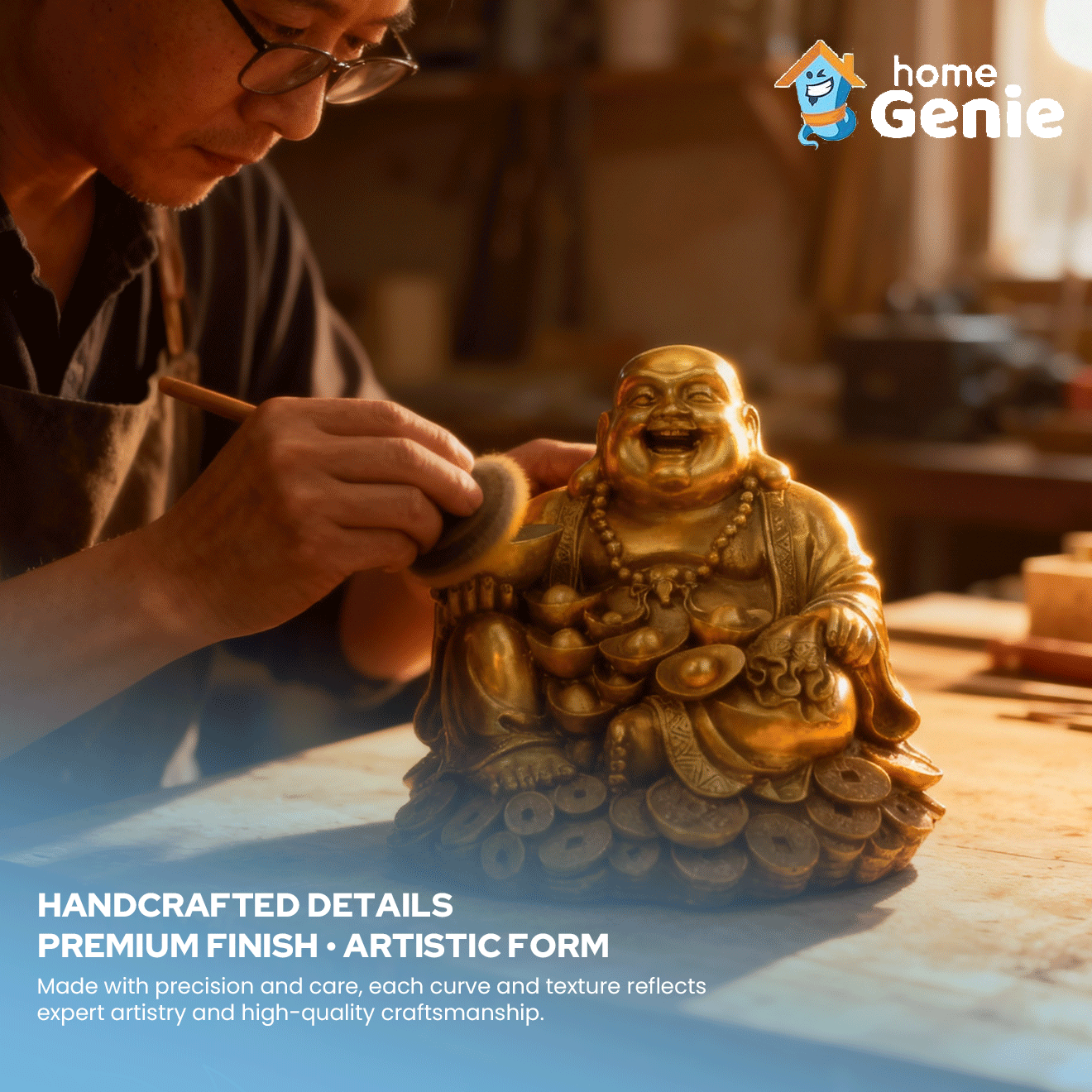 Laughing Buddha Idol