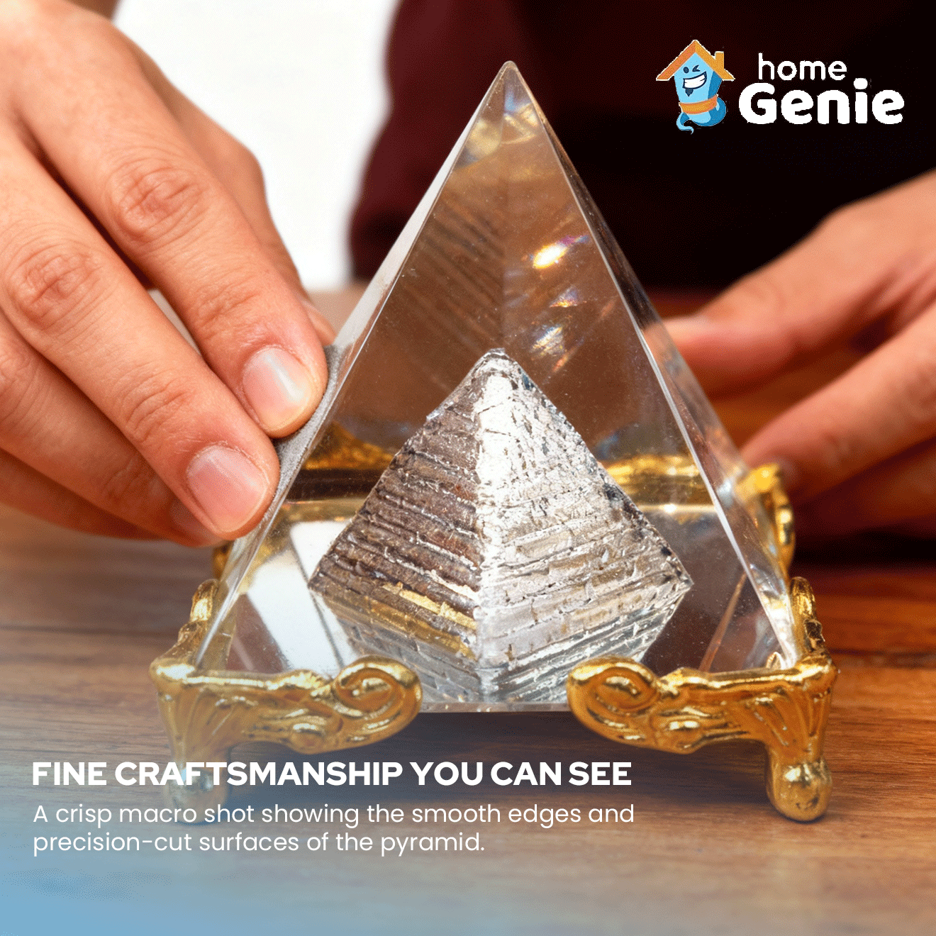 Crystal Glass Pyramid