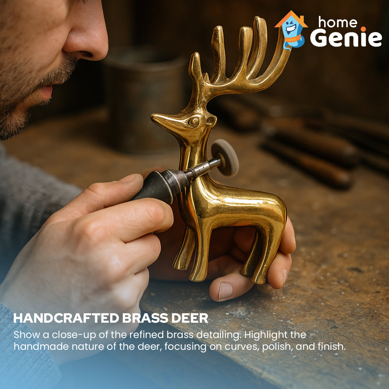 Golden Deer Pair