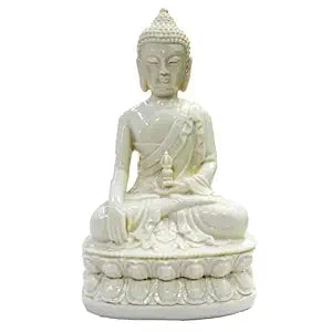 White Buddha Statue