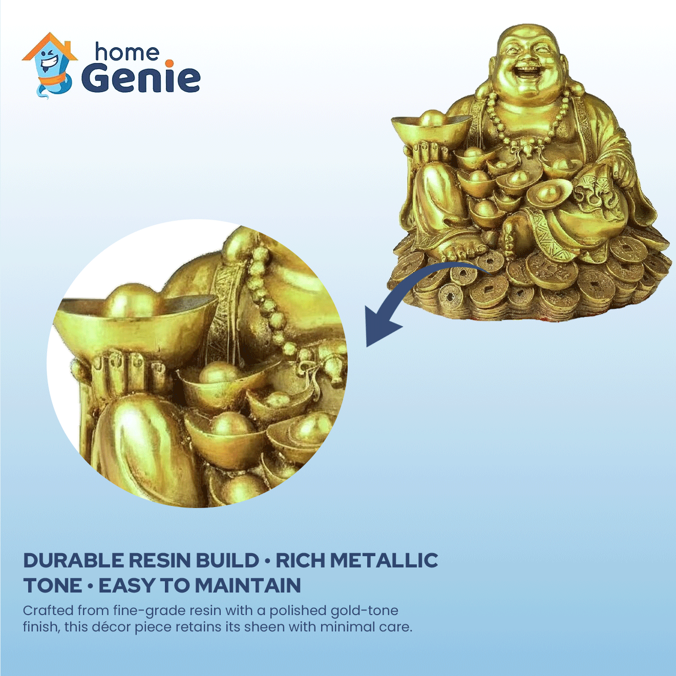 Laughing Buddha Idol