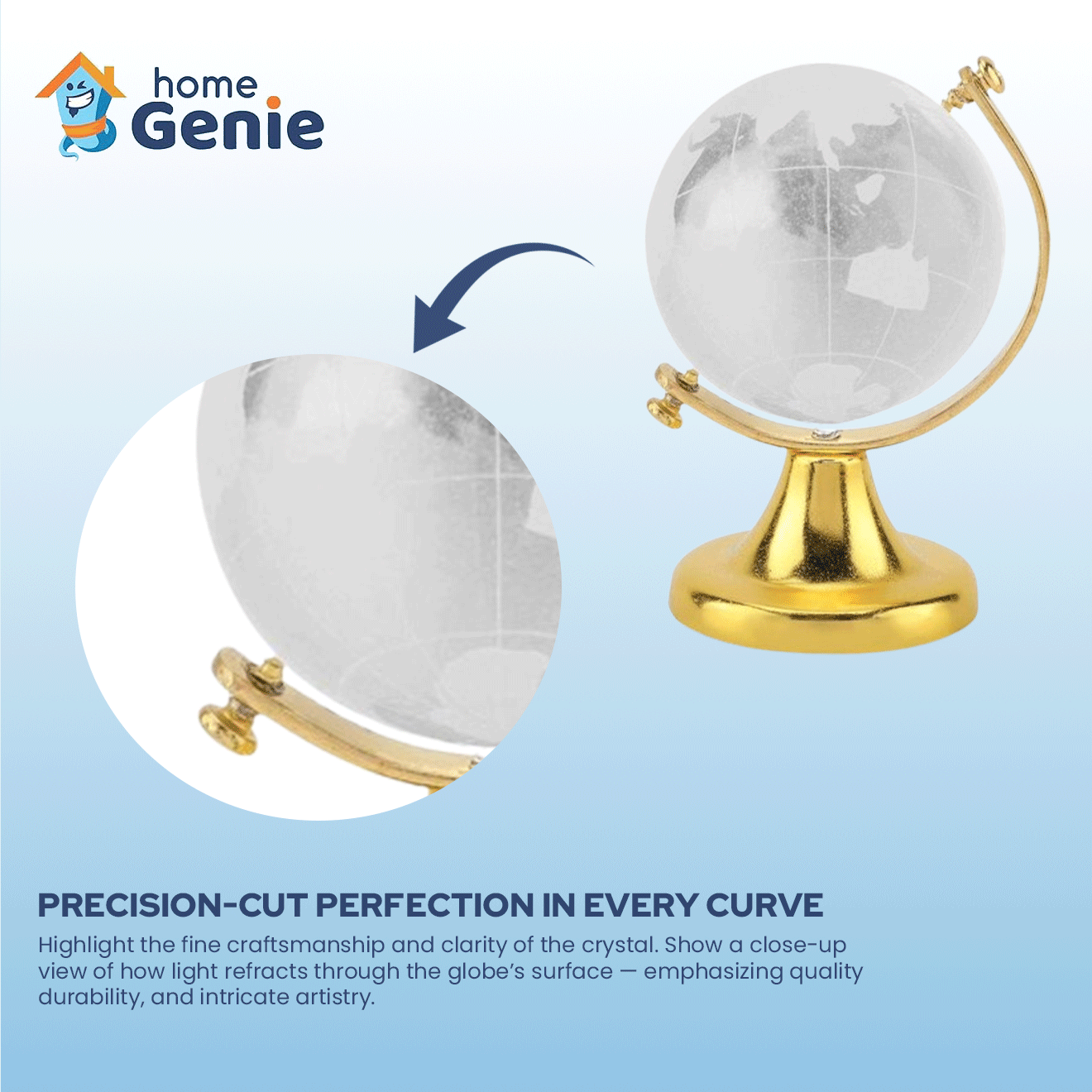 Crystal Globe Sphere