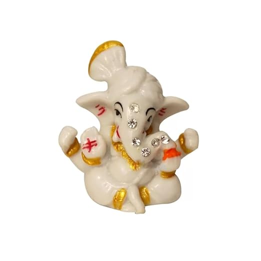 Little Ganesha Statue Car Decor