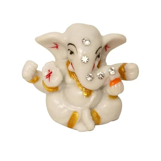 Little Ganesha Statue Car Decor
