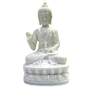 White Buddha Statue