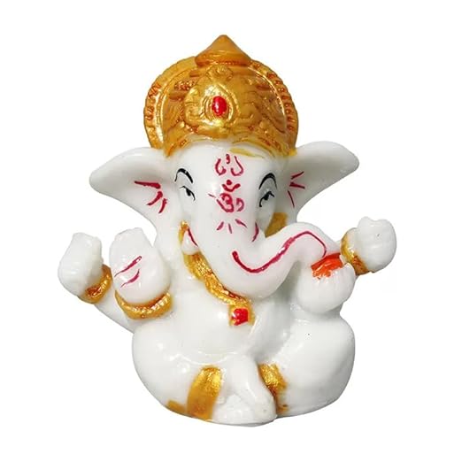 Little Ganesha Statue Car Decor