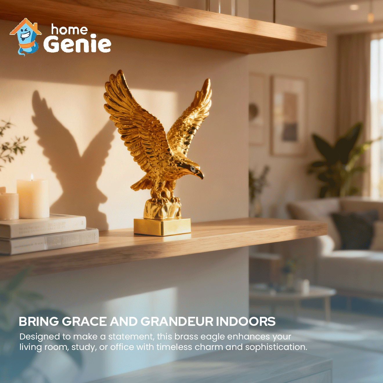 Golden Eagle Showpiece