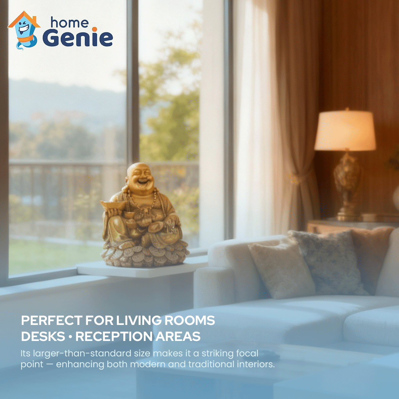 Laughing Buddha Idol