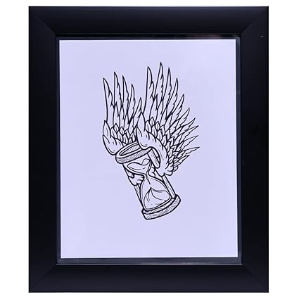 Flying Hourglass Wall Frame