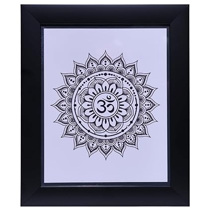 Om Symbol Wall Frame