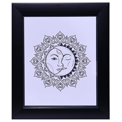 Sun Eclipse Wall Art Frame