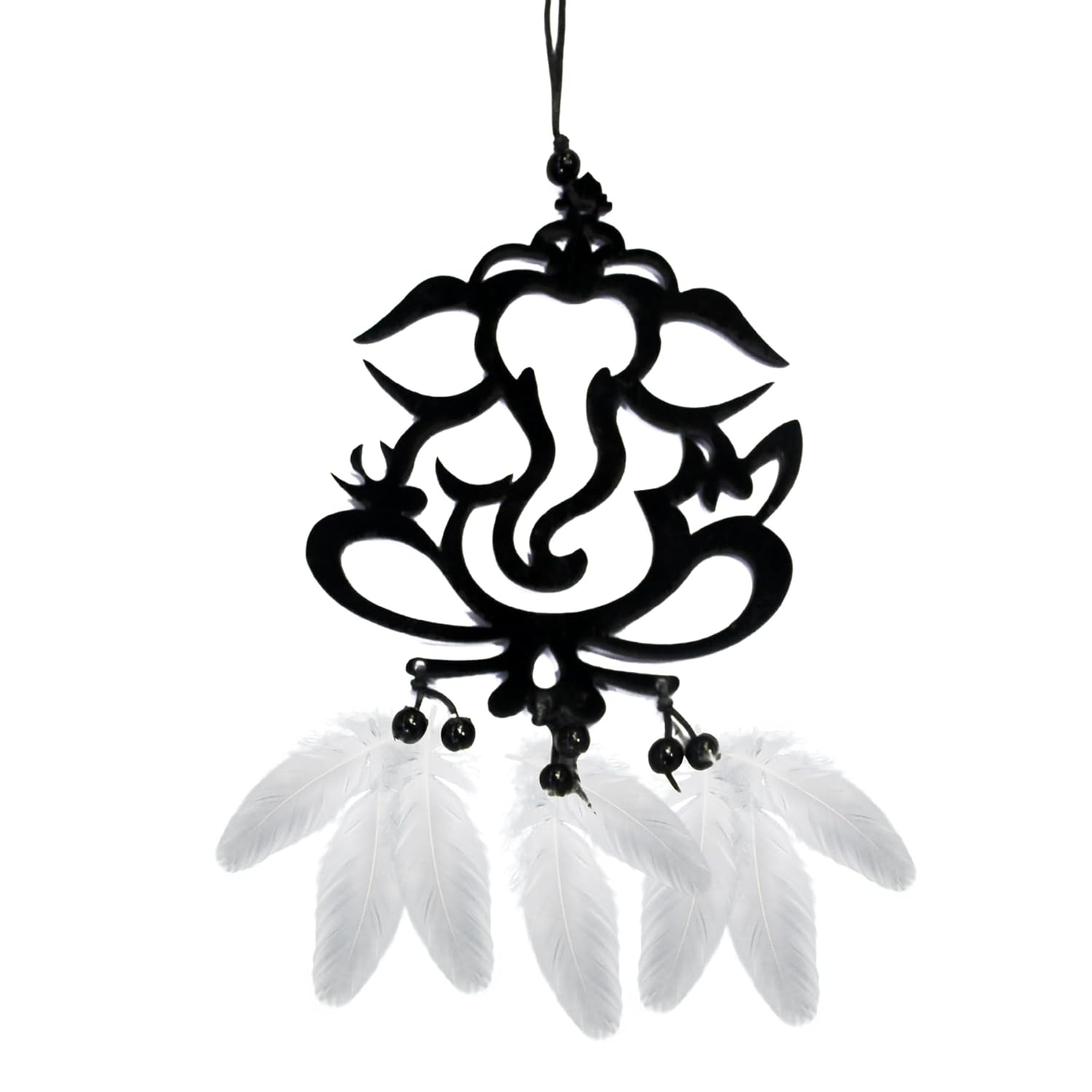 Ganesha Feather Dreamcatcher