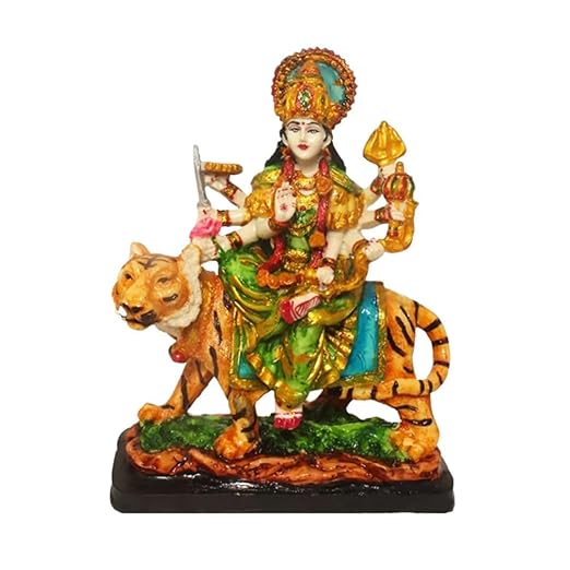 Maa Durga Idol on Lion