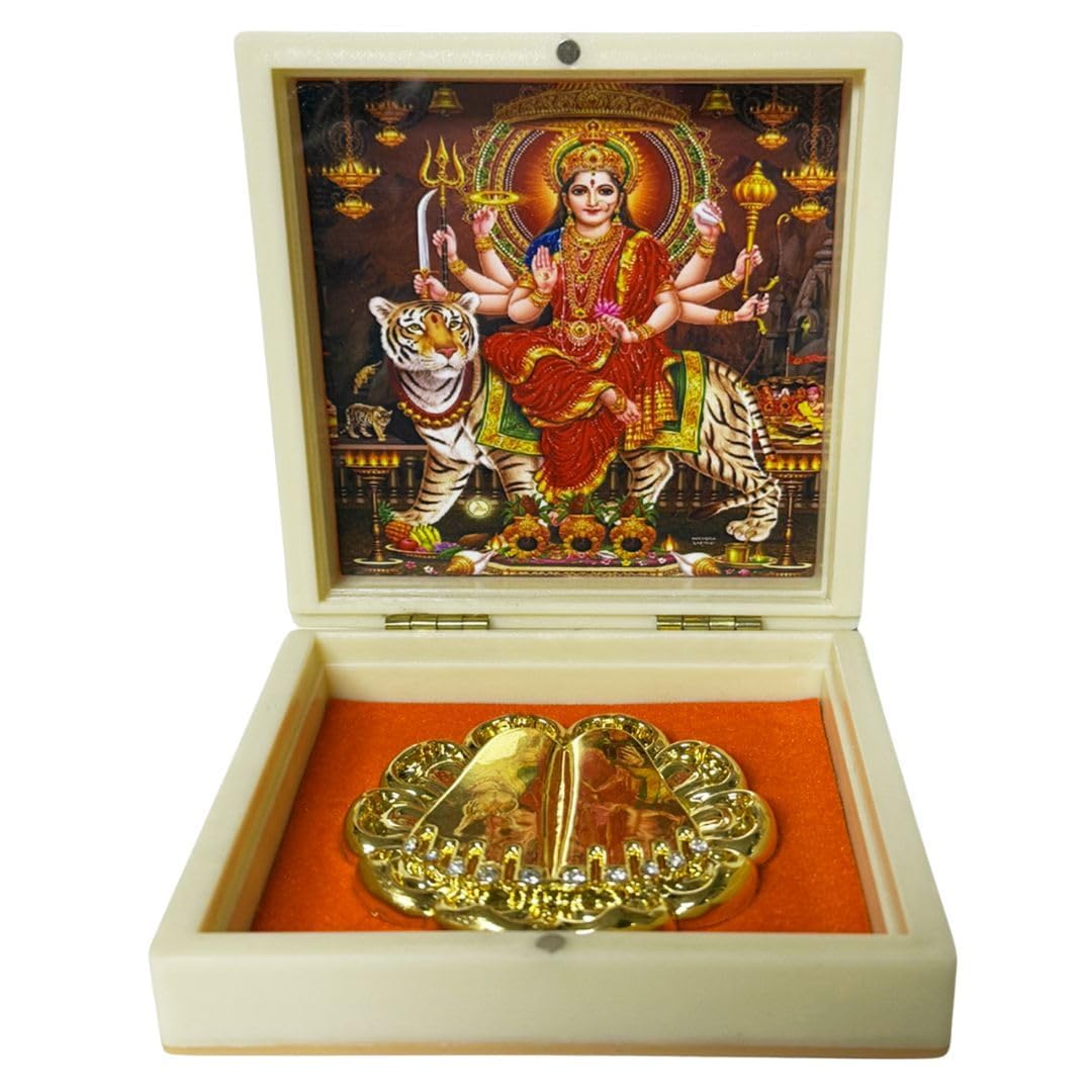 Maa Durga Charan Paduka Box