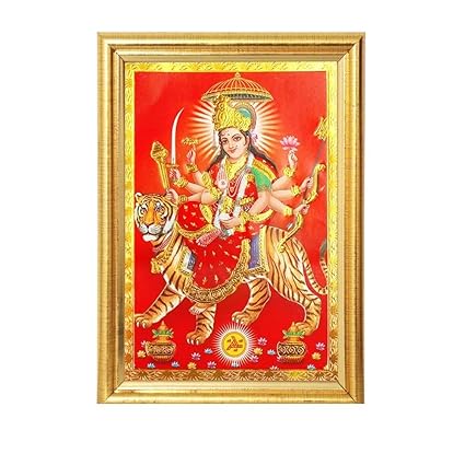 Ma Durga Photo Frame