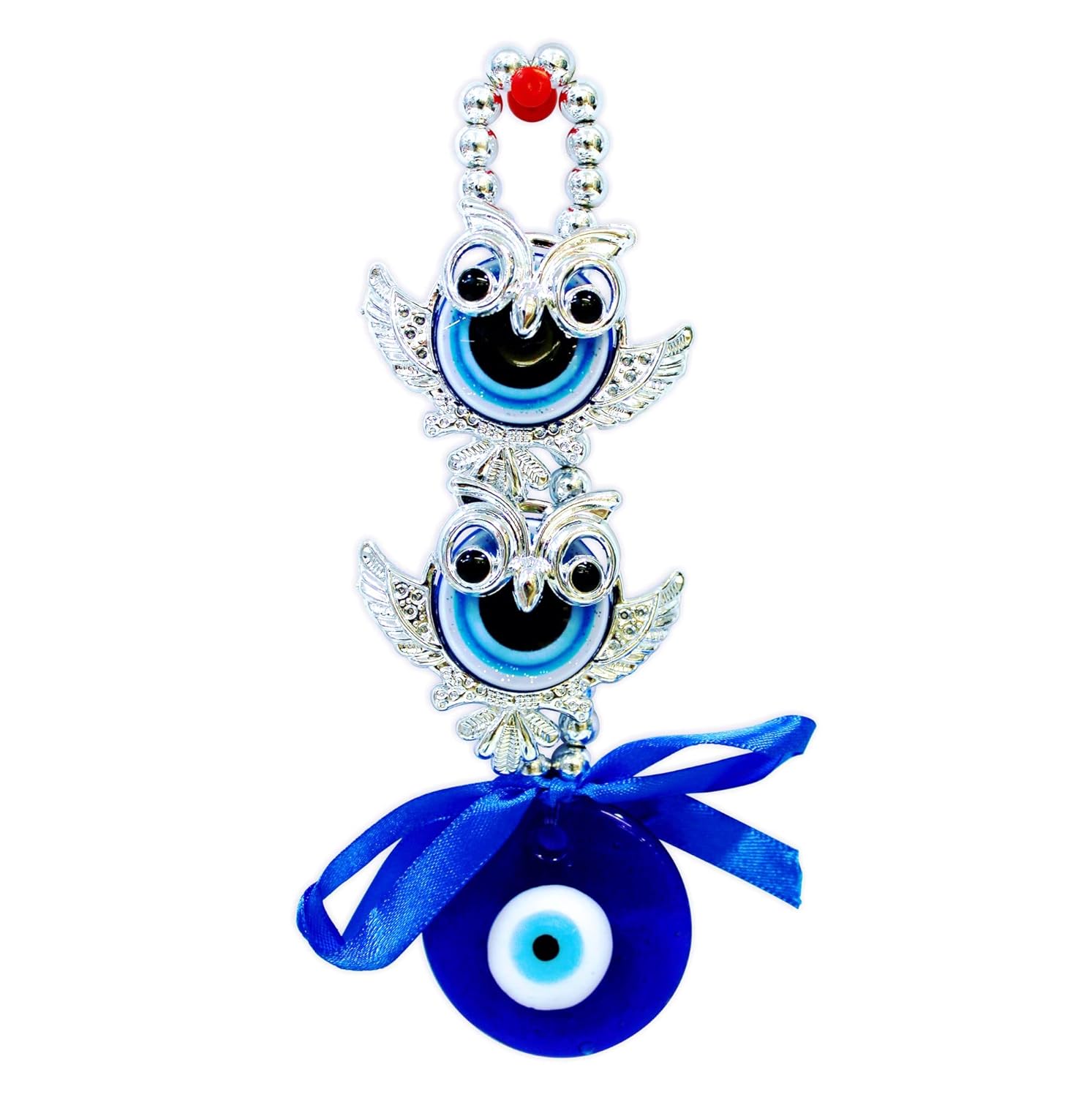 Evil Eye Elephant, Om & Owl Hanging