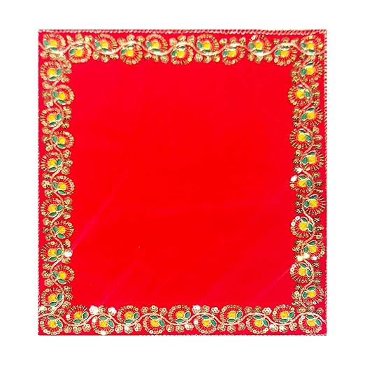 Red Velvet Prayer Mat