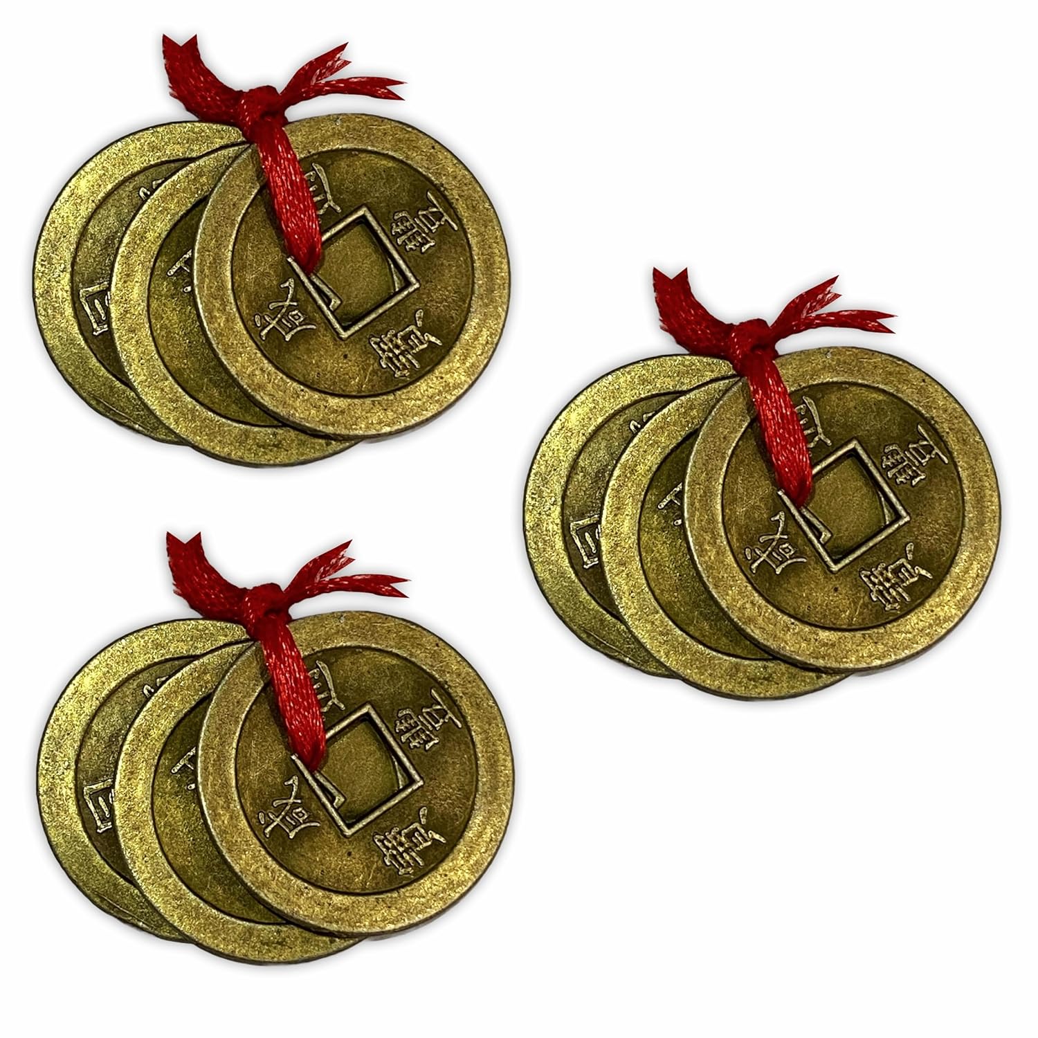 Red String Lucky Coins