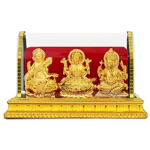 Idol Set of Saraswati Lakshmi Ganesh