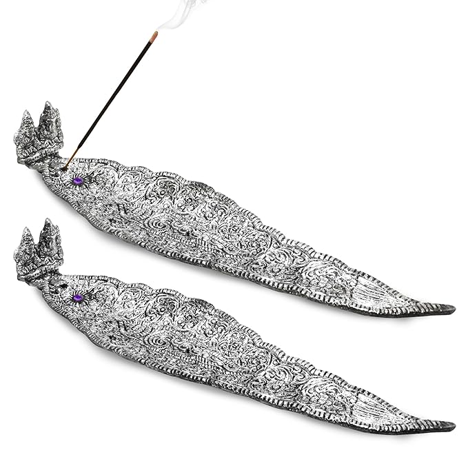 Aluminum Incense Holder & Ash Catcher Agarbatti Stand