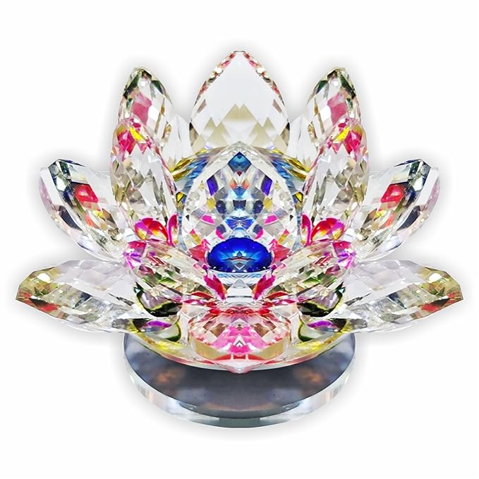 Crystal Lotus Transparent Multicolor