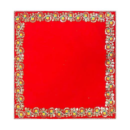 Red Velvet Prayer Mat