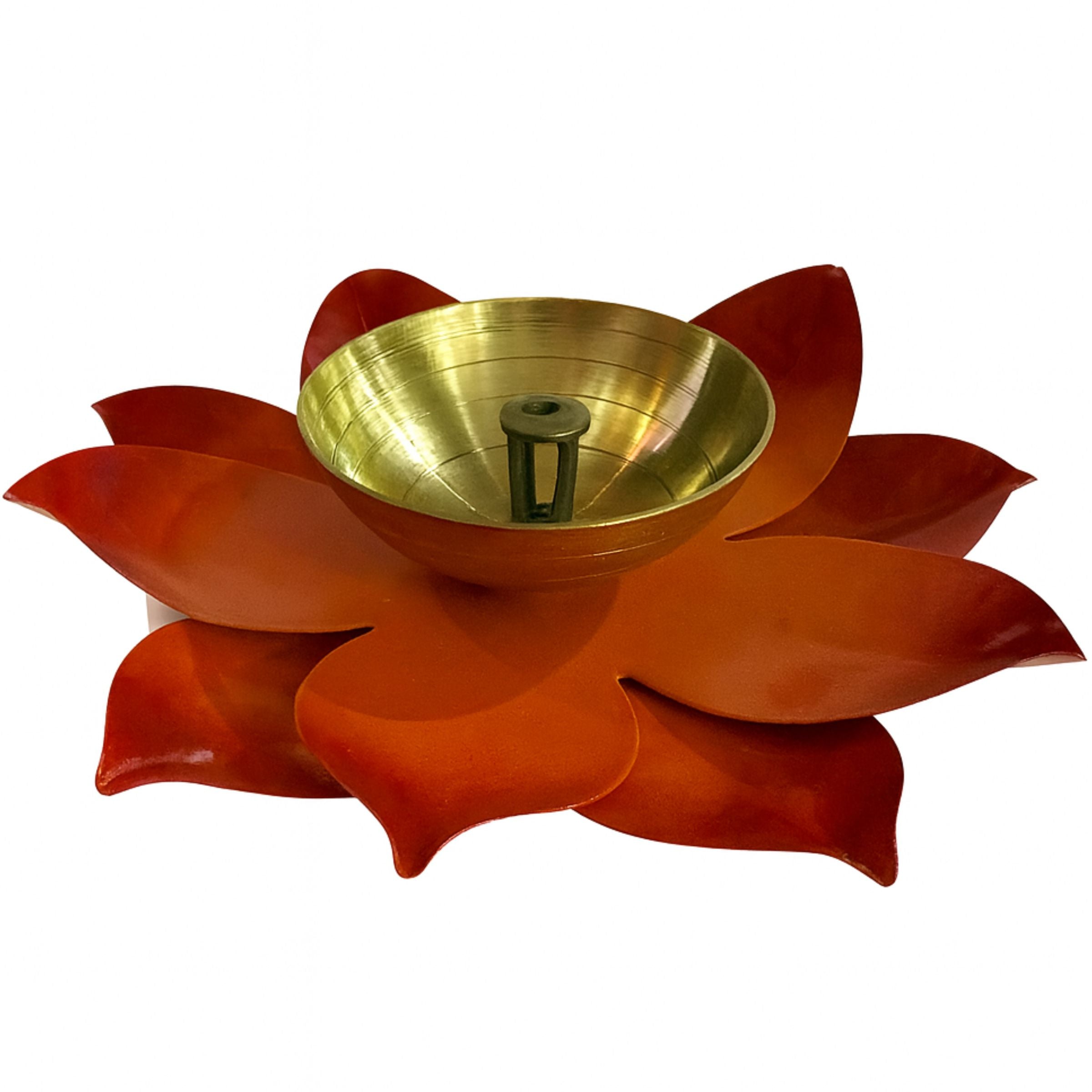 Brass Lotus Jyot Diya