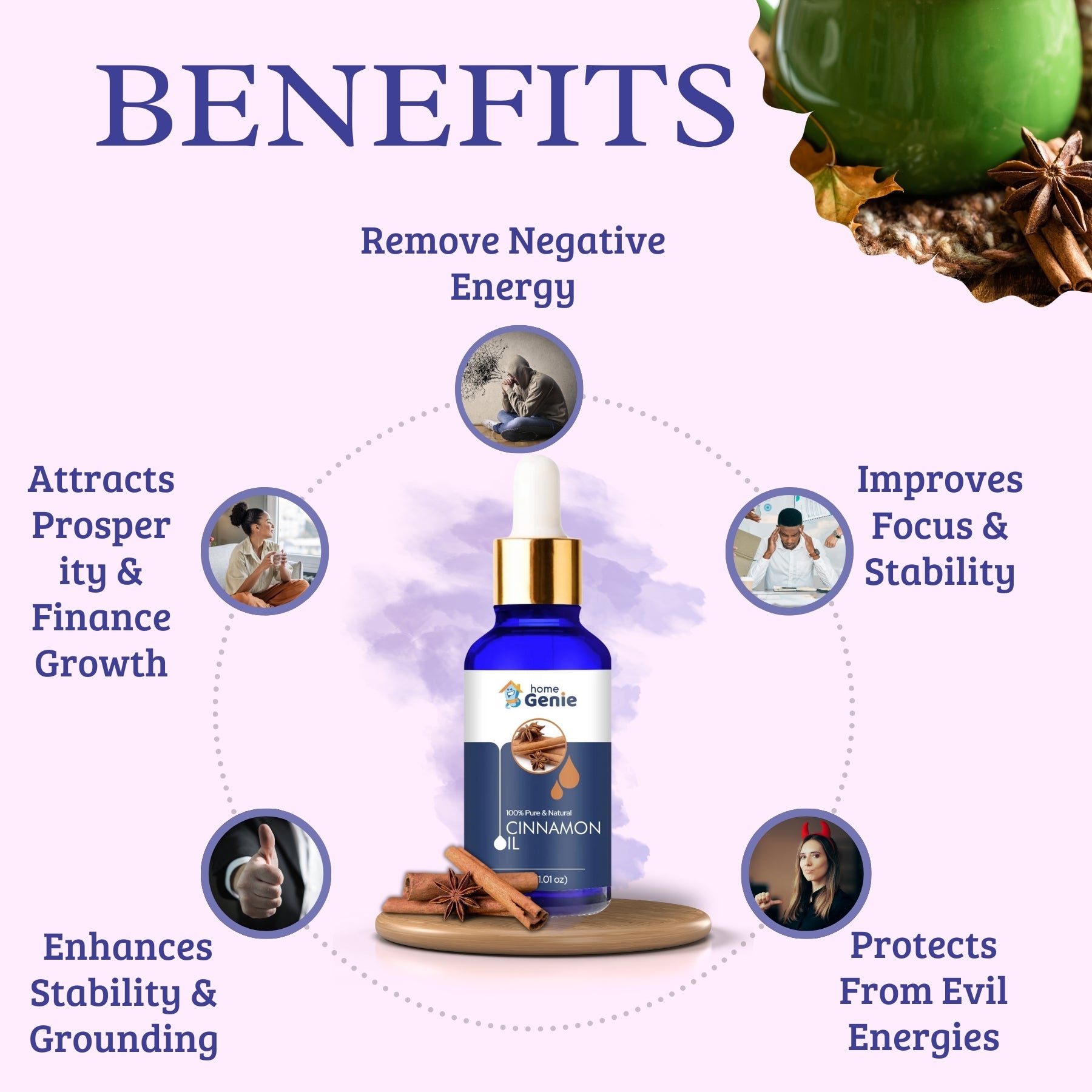 Cinnamon Oil : Vastu's Secret for Positive Energy
