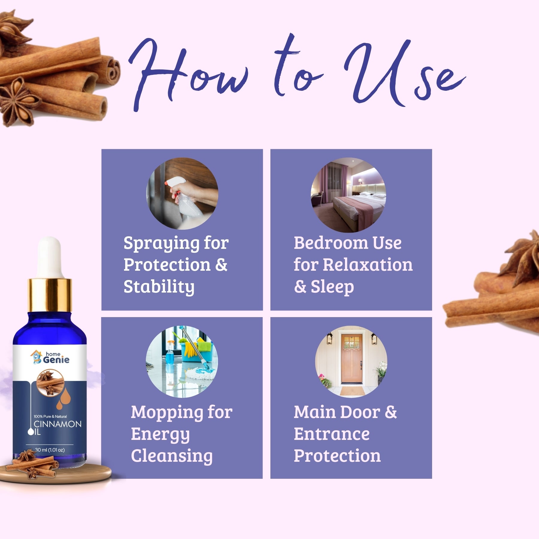 Cinnamon Oil : Vastu's Secret for Positive Energy