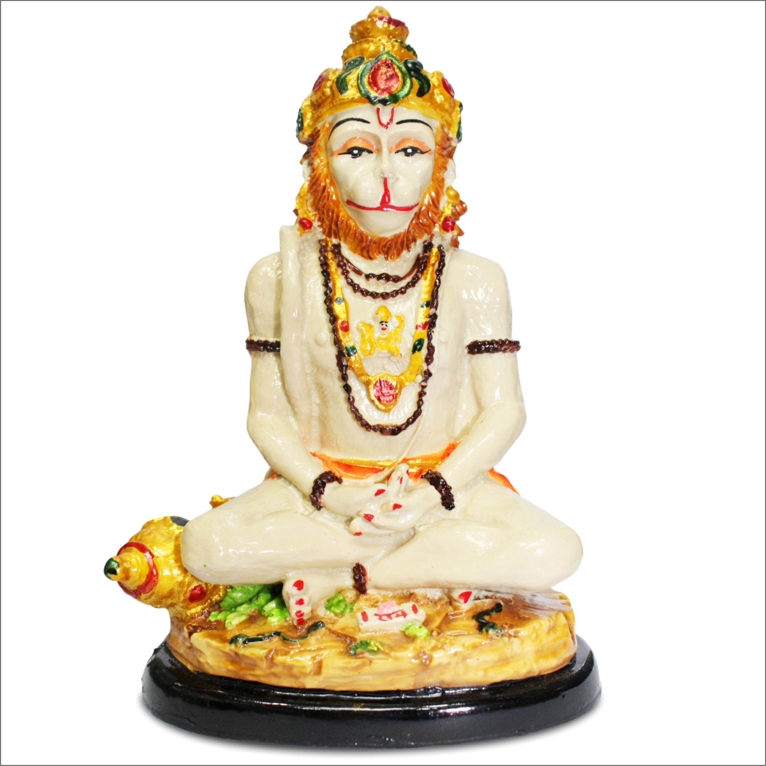 Hanuman Idol in Meditation Pose