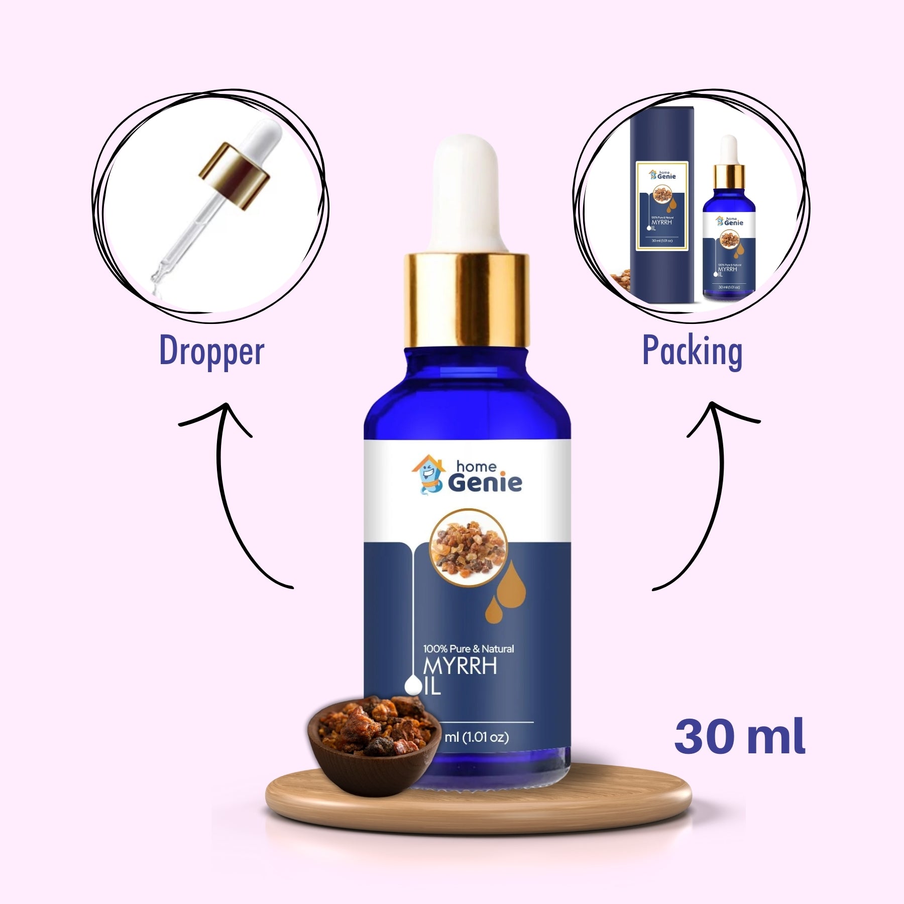 Myrrh Oil :  Enhancing Vastu Energy