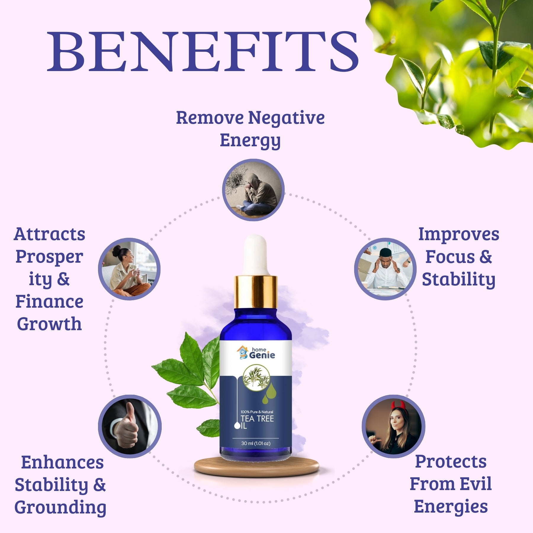 Tea Tree Oil : Purifying Your Space