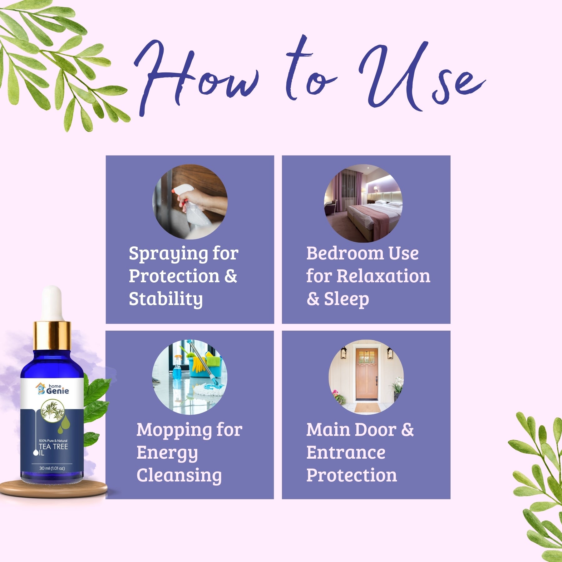 Tea Tree Oil : Purifying Your Space