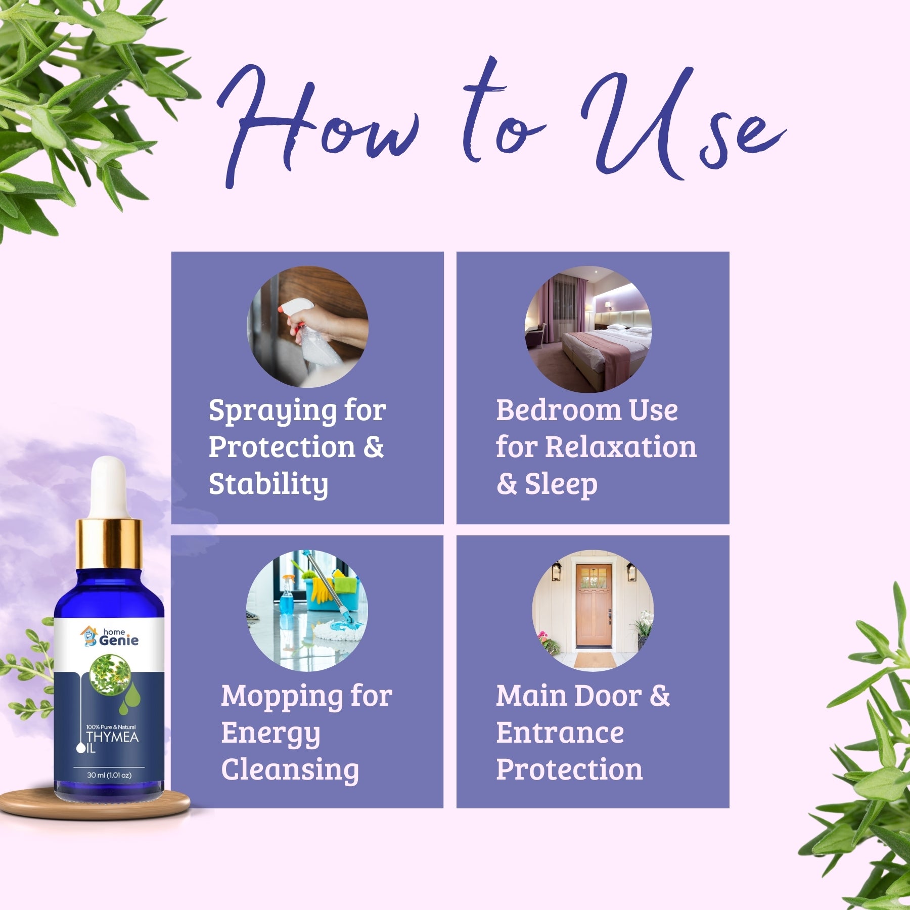 Thyme Oil: Vastu Harmony & Healing