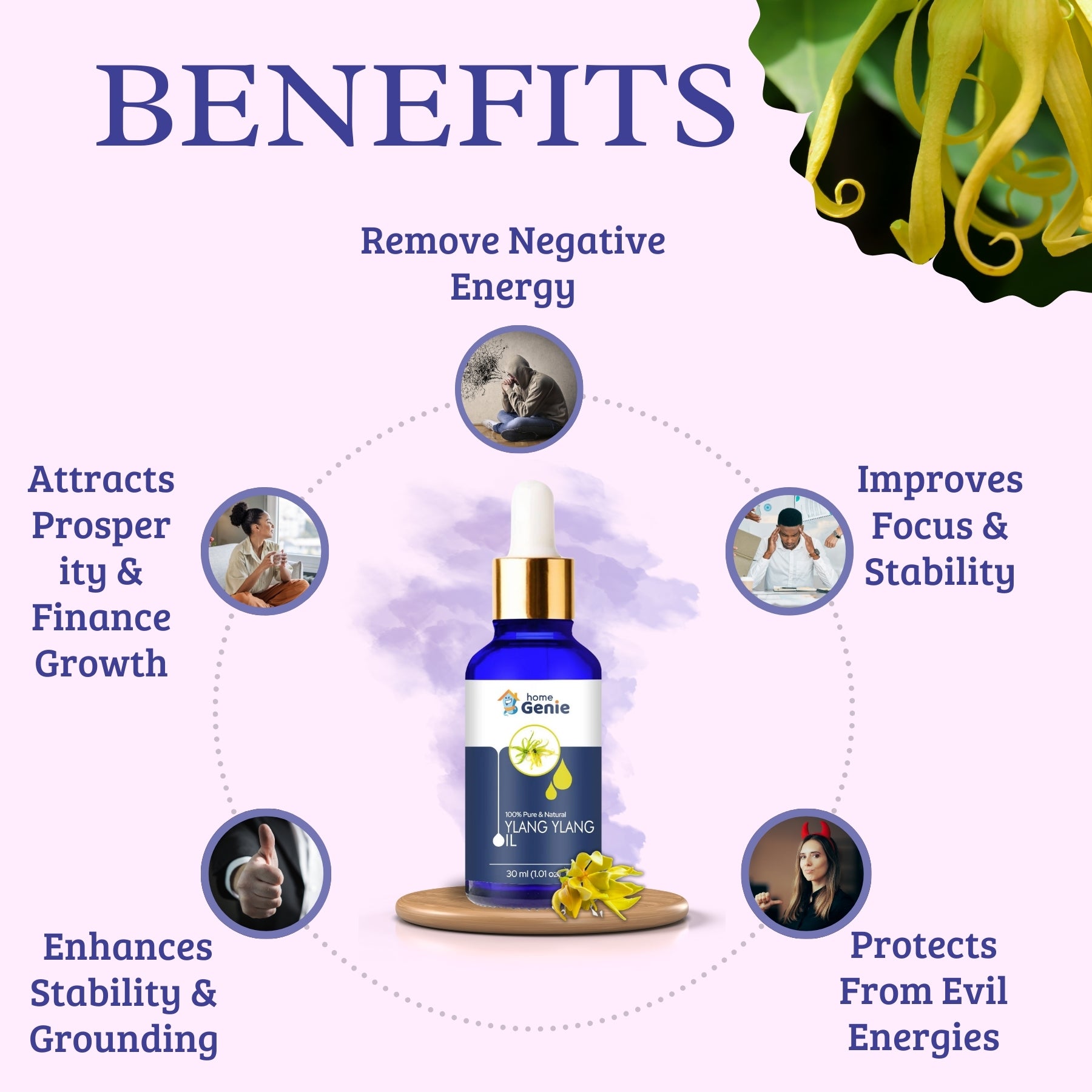 Ylang-Ylang Oil for Calm and Balance