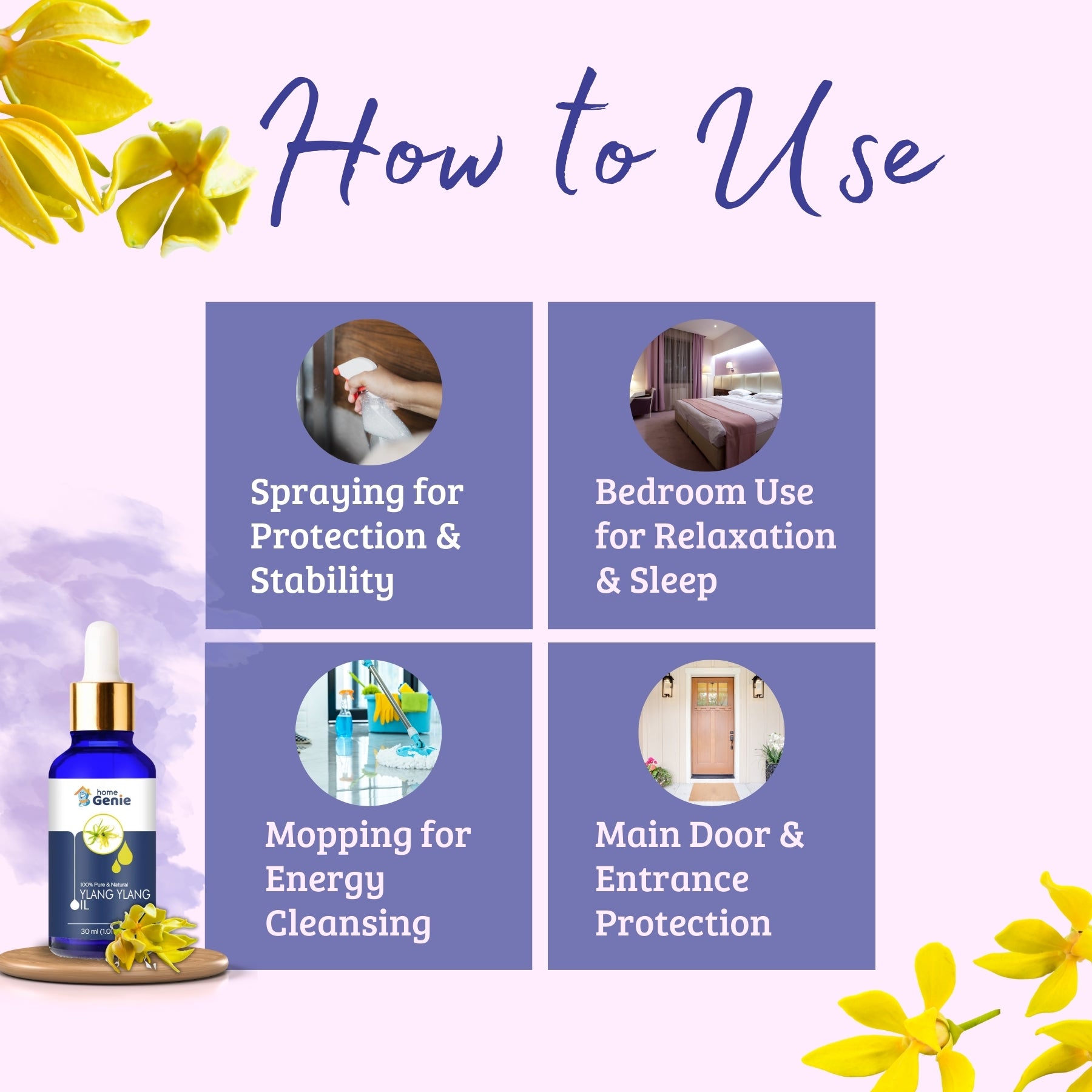 Ylang-Ylang Oil for Calm and Balance